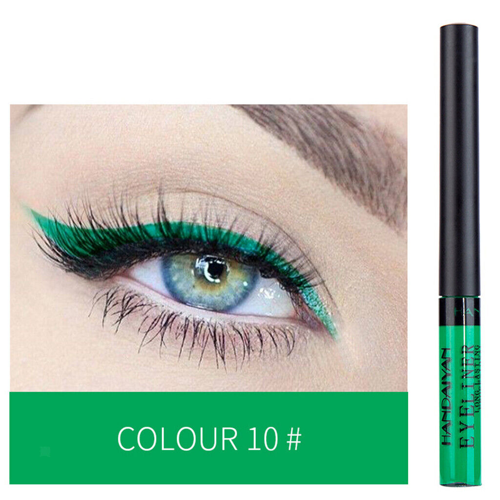 Matte  Eyeliner Waterproof  Colorful Eye Liner Cosmetic - 10