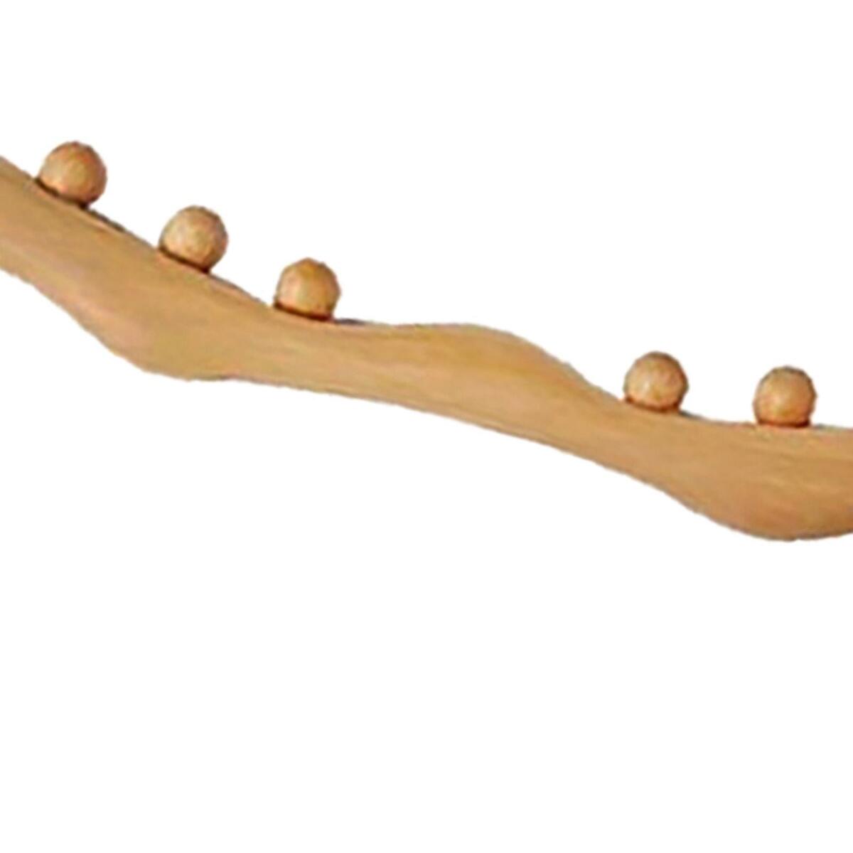 Wooden Guasha Scraping Stick Massage Tools, Manual Body Shaping Wood Guasha Tool