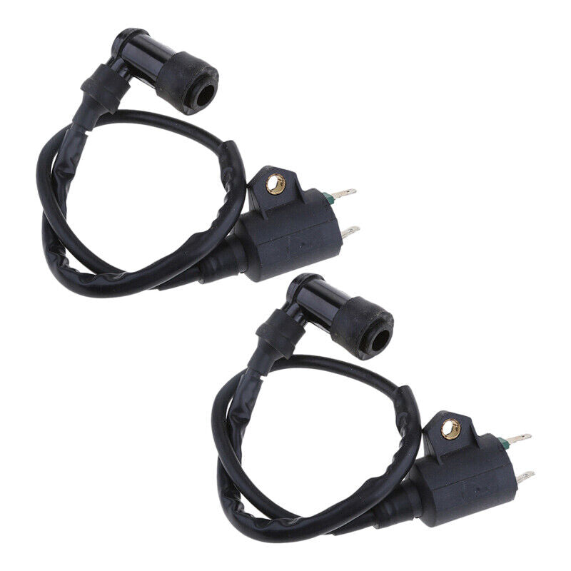 2x Ignition Coil Fit For Kawasaki Force 650 750 KFX700 80 300 360 400 motorcycle