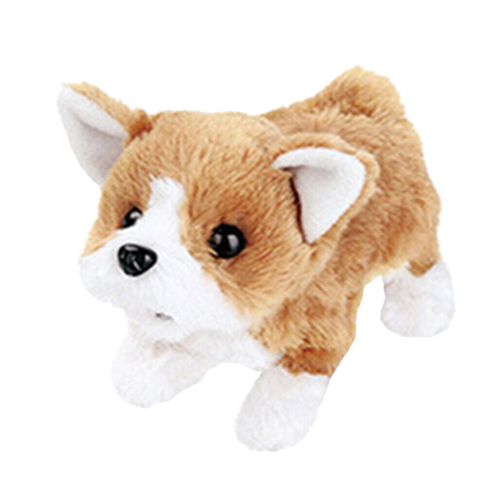 Lovely Electric  Electronic Pet Welsh Corgi Dog Puppy Birthday Gift