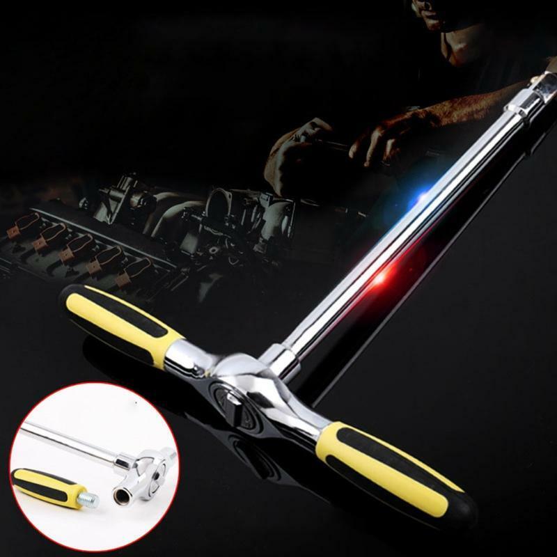 T Type Torque Wrench with Labor-saving Design Multifunction Handle Spanner