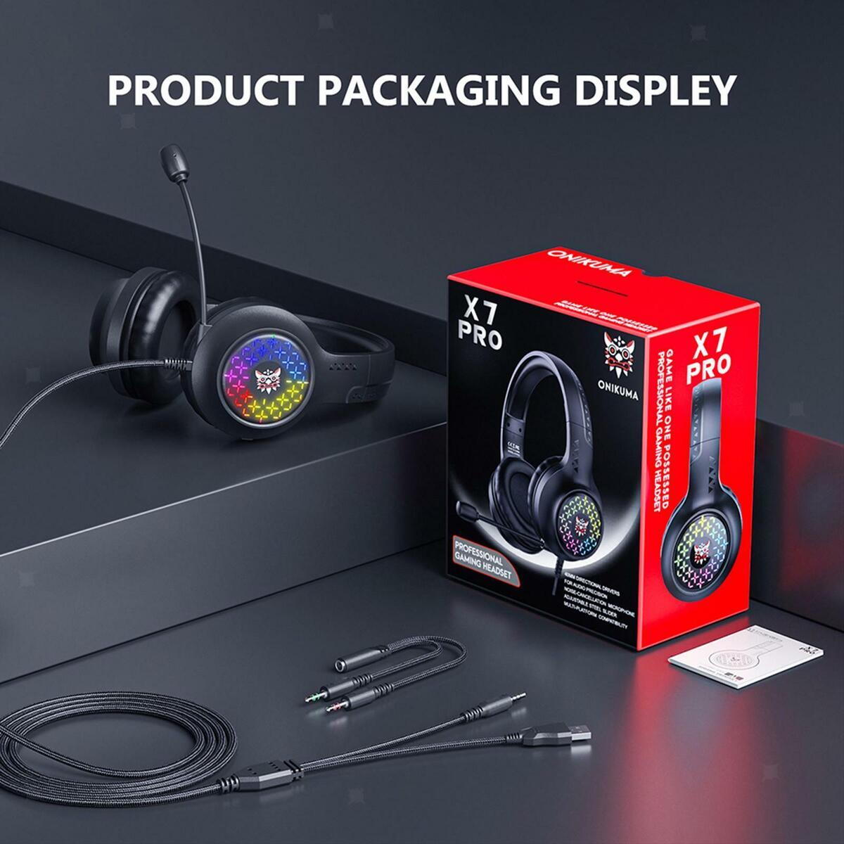 RGB Gaming Headset Eating Chicken for Workout  Phones Gym Running