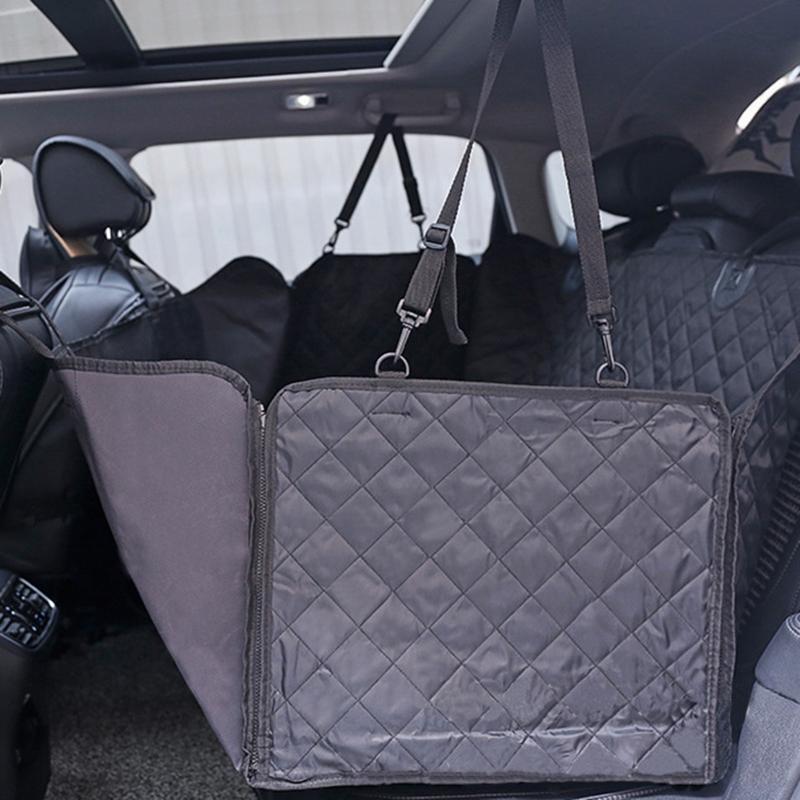Waterproof Cover Protector Safety Travel For Dog Carrier Car Rear Back Seat Mat
