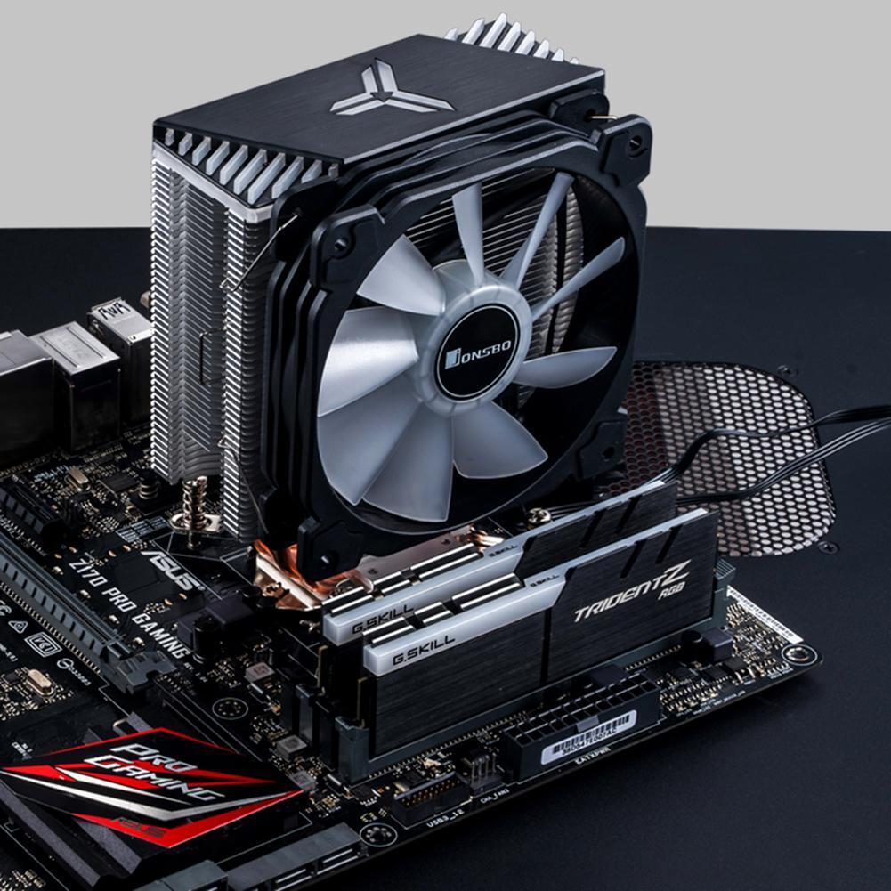 Jonsbo CR1000GT 4 Heat Pipe ARGB Tower Desktop CPU Cooler Fan for Intel/AMD