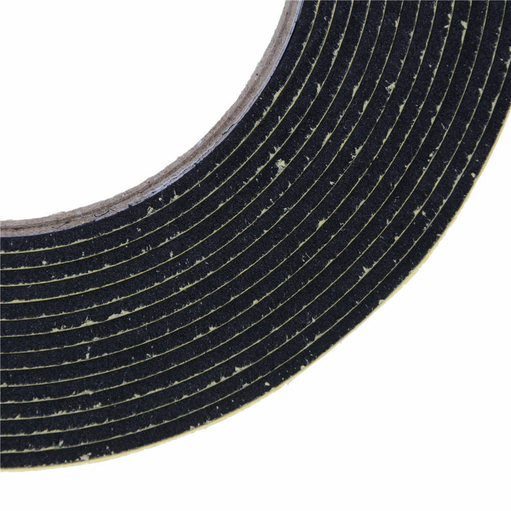 1pc 5M Weather Stripping Sponge Rubber Strip EPDM Tape 2mm*10mm Door Seal   O