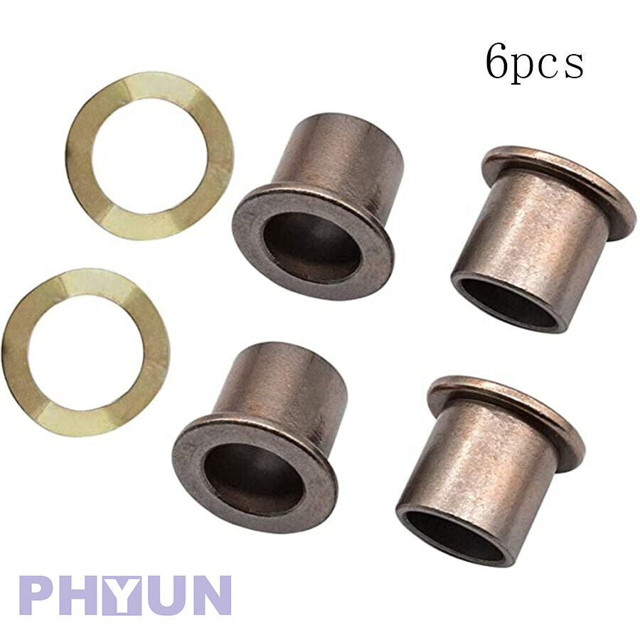 For Club Car 102288201 102288401 Lower Steering Knuckle Bushings W/Wave Washer
