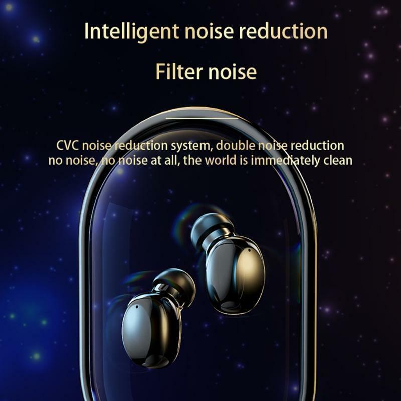 Wireless 5.2 Earbuds Automatic Pairing Stero Hifi Sound Charge for Mobile Phone