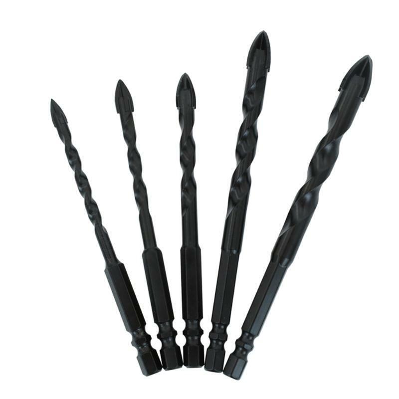 Sturdy Cross Triangle Drill Long Twist Cross Triangle Drill Bit Set