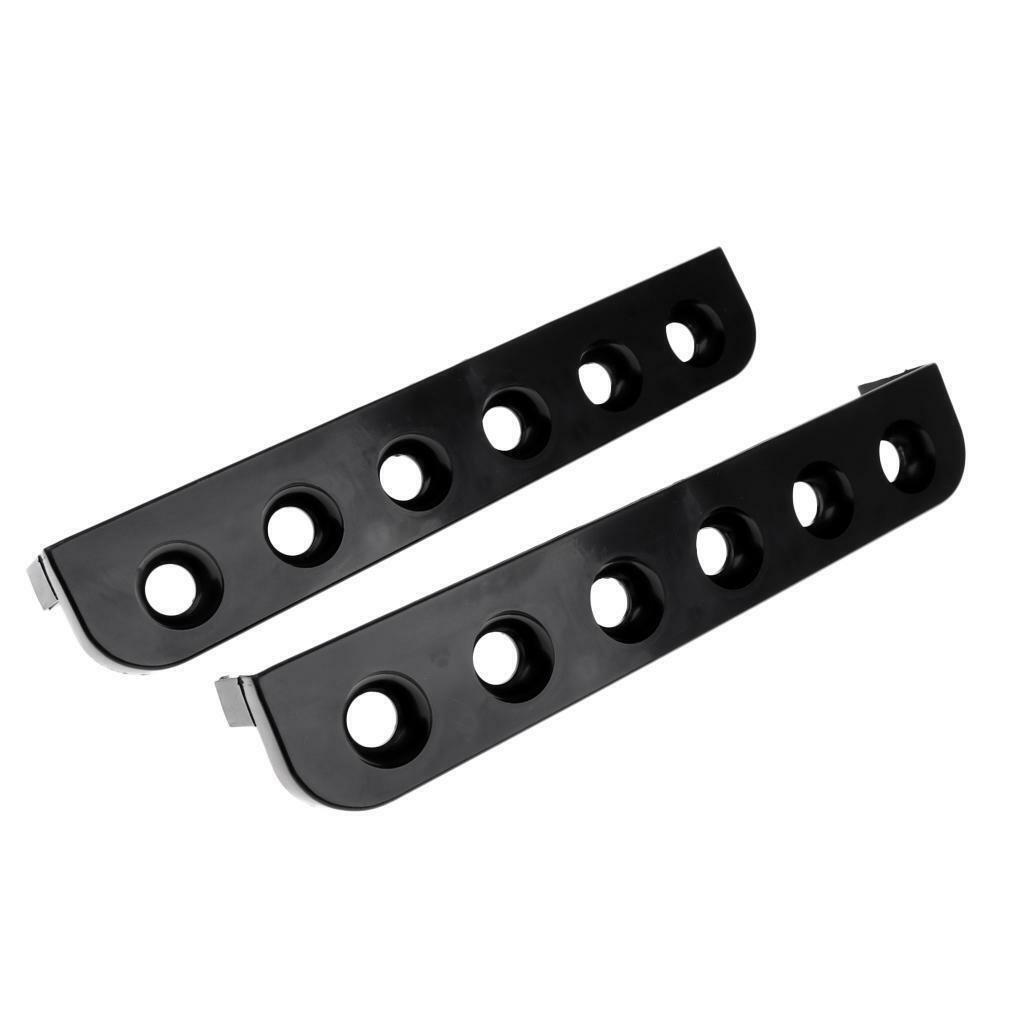 DURABLE POOL/ SNOOKER CUE RACK HOLDS 6 CUES BILLIARD RODS HOLDER STAND BLACK
