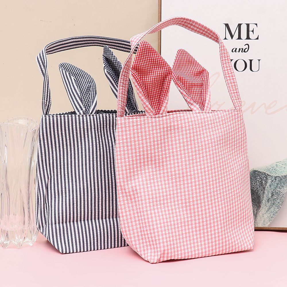 Organizer Easter Tote Bag Gift Packing Bag Rabbit Basket Bag Storage Pouch