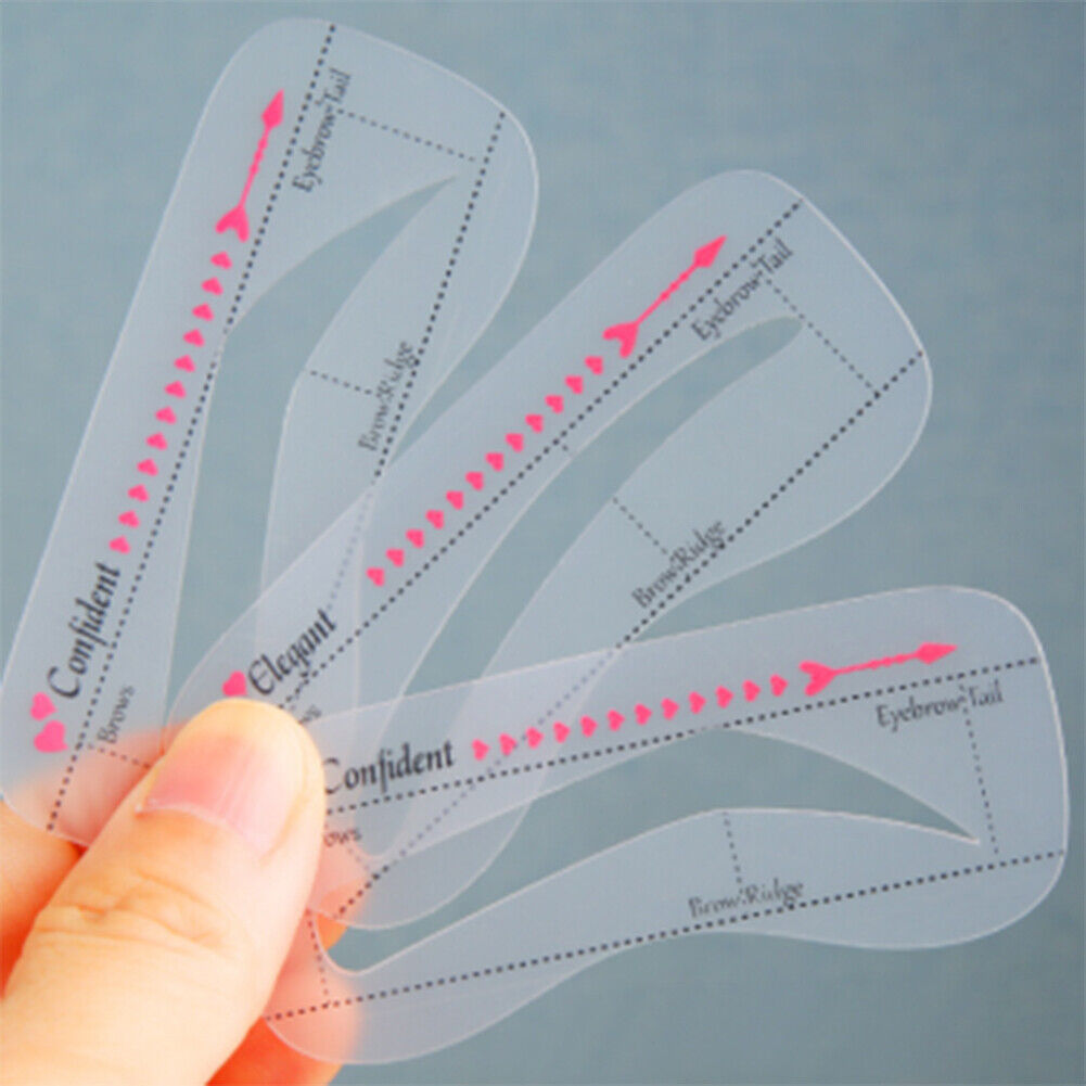 Eyebrow Stencil Grooming Shaper Durable Template Makeup Tools for Women