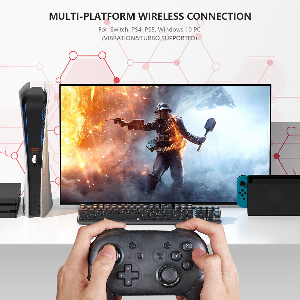 BIGBIG WON R100 USB Wireless Adapter for Windows Switch PS4 PS5 XBOX One S
