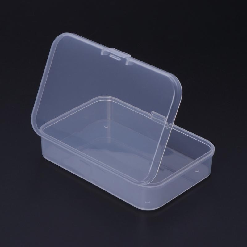 Fishing Box Plastic Transparent Clear Bait Lure Hook Tackle Jig Storage Portable