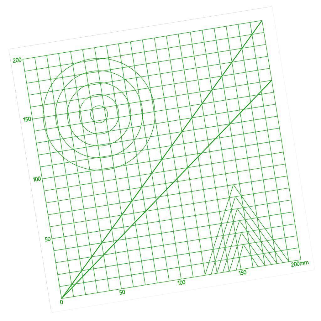 Silicone Doodle Mat Basic Geometric Template Pad for Kids