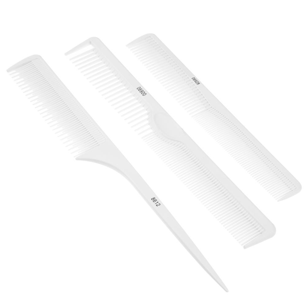 3pcs Anti Static Hairdresser Barber Salon Hair Cutting Comb Styling Tools
