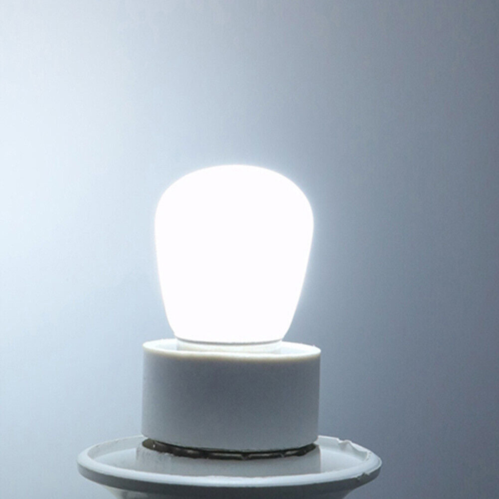 E14 Light Bulb 3W 220V Colorful LED Decorative Light Fridge Lamp (White)