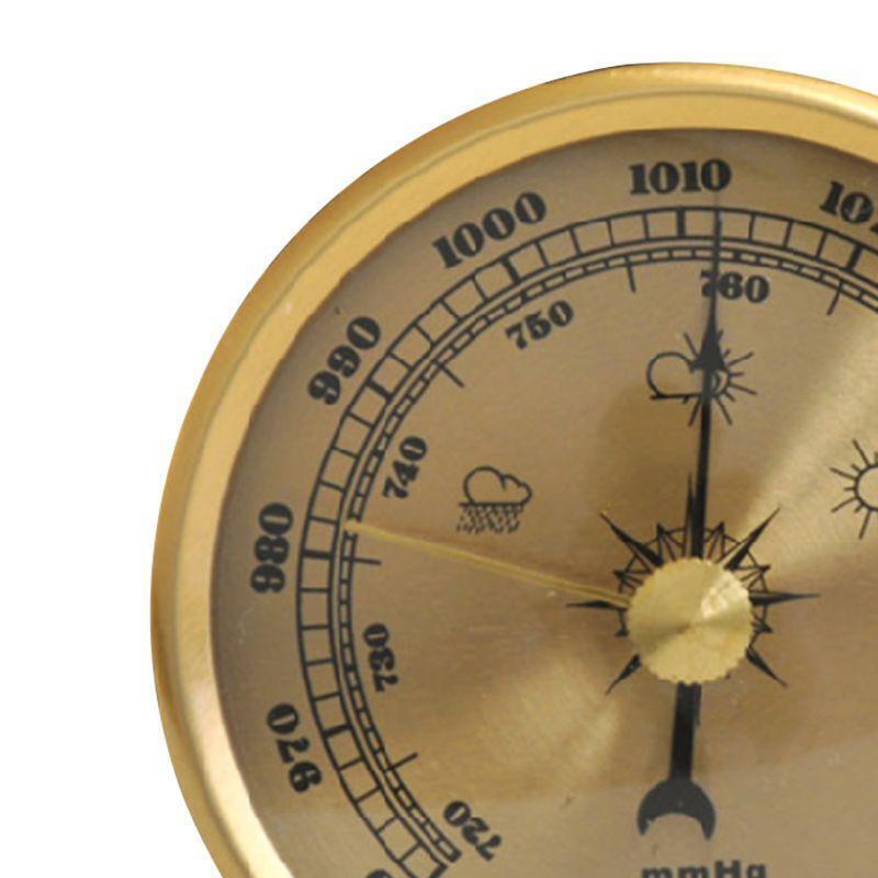 70mm Weather Station Air Pressure Gauge Wall Hanging Predict Weather Accurately