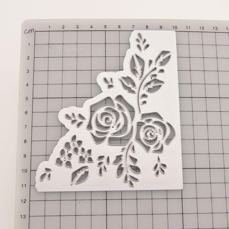 Rose Flower Metal Cutting Dies Stencil DIY Scrapbooking Album Stamp Paper Card