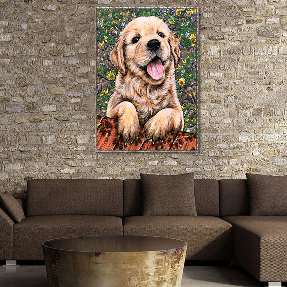 Dog 5D Diamond Painting Full Drill Embroidery DIY Cross Stitch Home Decor