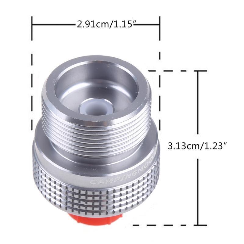Gas Stove Adapter Converter Lindal Valve Canister to Welding Torch MAPP Gas Can
