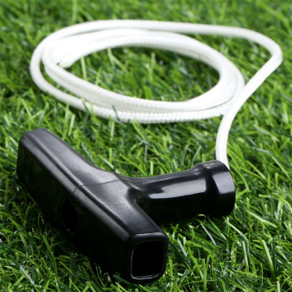 Universal Trimmer Parts Lawnmower Starter Pull Handle With Cord Line Rope Mower