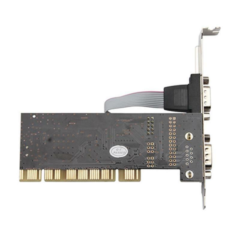 PCI Express Card Adapter Converter RS232 Serial Port Expansion Card for Computer