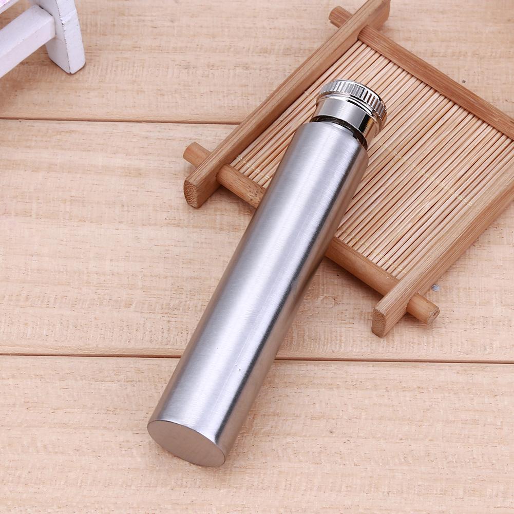 Stainless Steel Wine Pot Hip Flask ?Whisky Flagon Fishing Alcohol Bottle