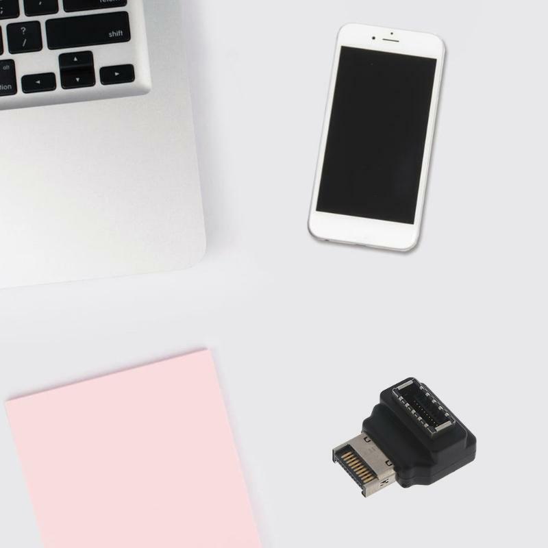 Wear Resistant Adapter USB 3.1 Type-E Female to Type-E Male Adapter Anti Oxidant