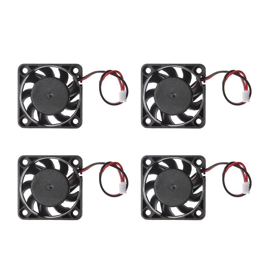 12V 2Pin 40mm Mini 4cm Fan Silent Computer Cooler Cooling Fan PC