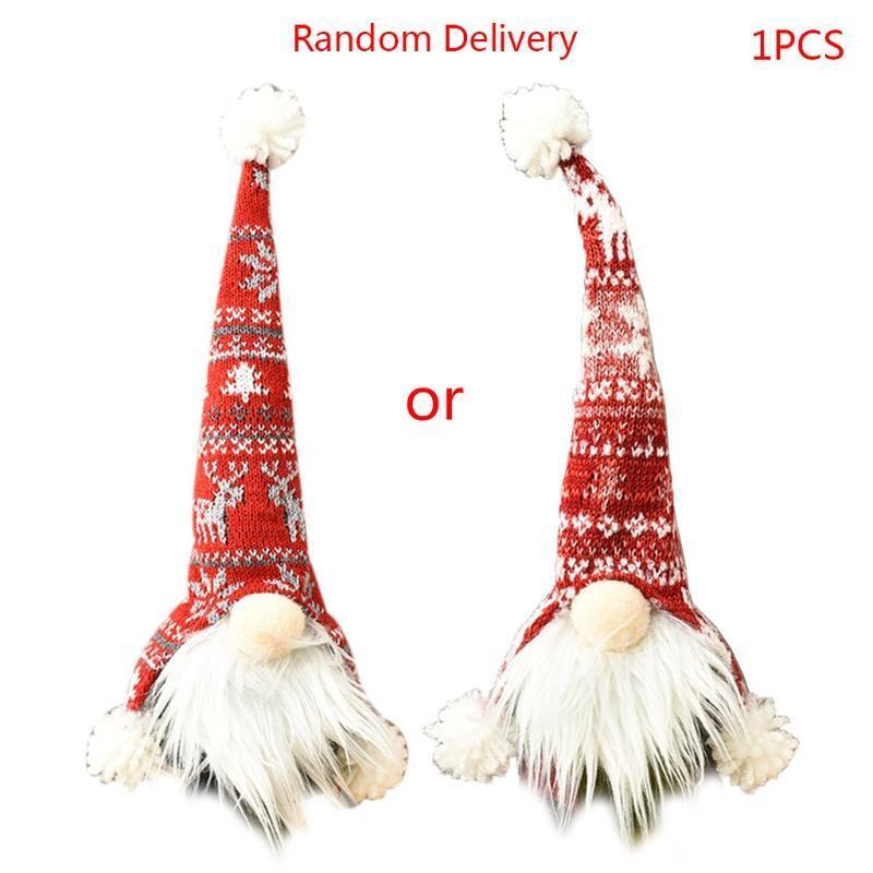 Christmas Gnome Champagne Red Wine Bottle Topper Cover Swedish Tomte Decoration