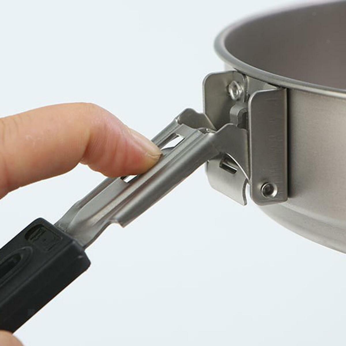 Non-Stick Frying Pan Camping Frypan Grill Titanium Fry Pan Skillet Griddle