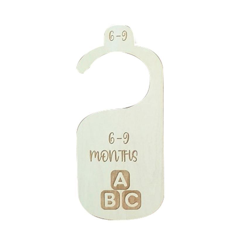 7Pcs Baby Closet Dividers Cartoon Newborn to 24 Months Nursery Clothes Organizer