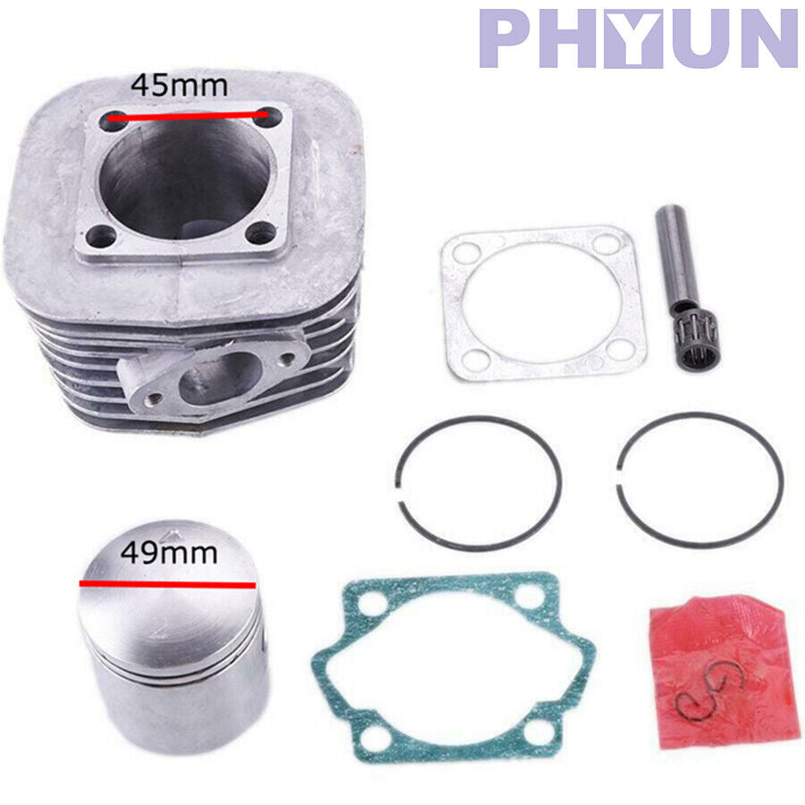For 100cc Motorized Bike Bicycle Motorcycle Engine Motor Cylinder Piston Pin Kit