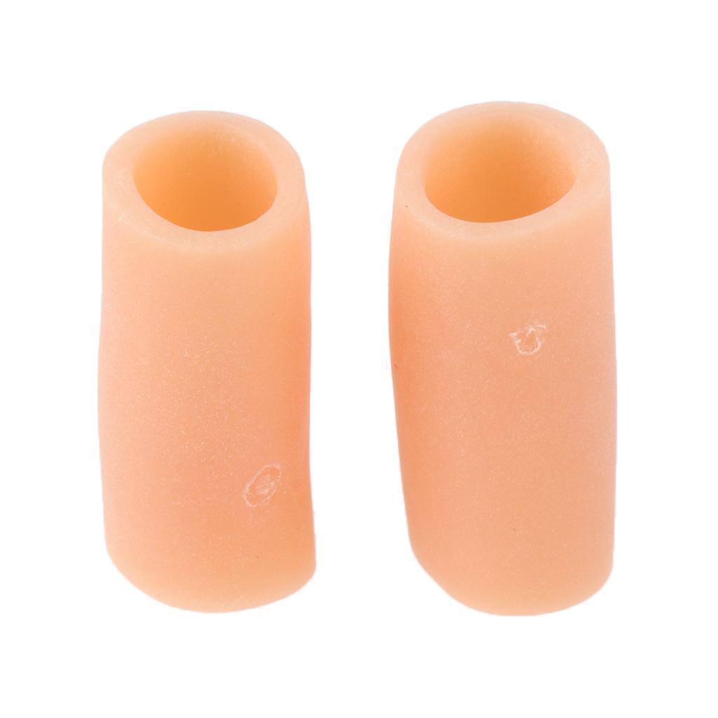 40Pcs Gel Toe Sleeves Toe Pain  Tube Caps for Hammer Toes S