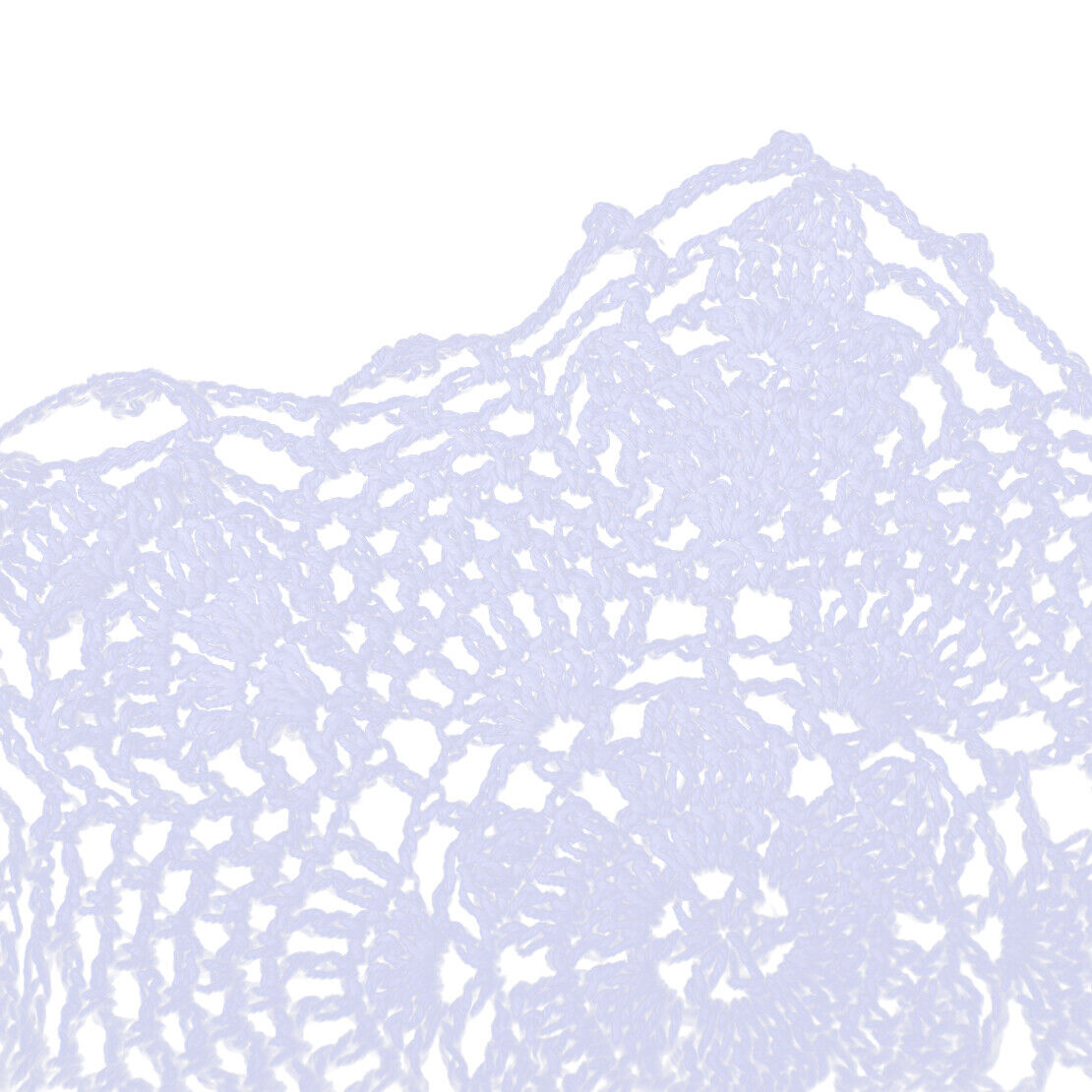2x White Floral Crochet Lace Doily Coasters Placemat Snowflake Wedding Party Ly