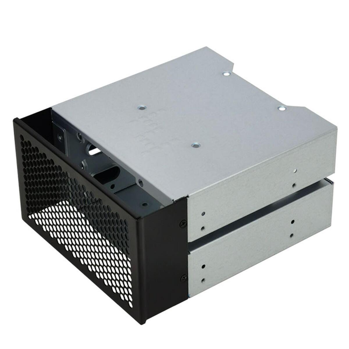 Dovewill 3 Slots 3.5" inch HDD Hard Drive Cage Bracket SATA Enclosure Tray Caddy