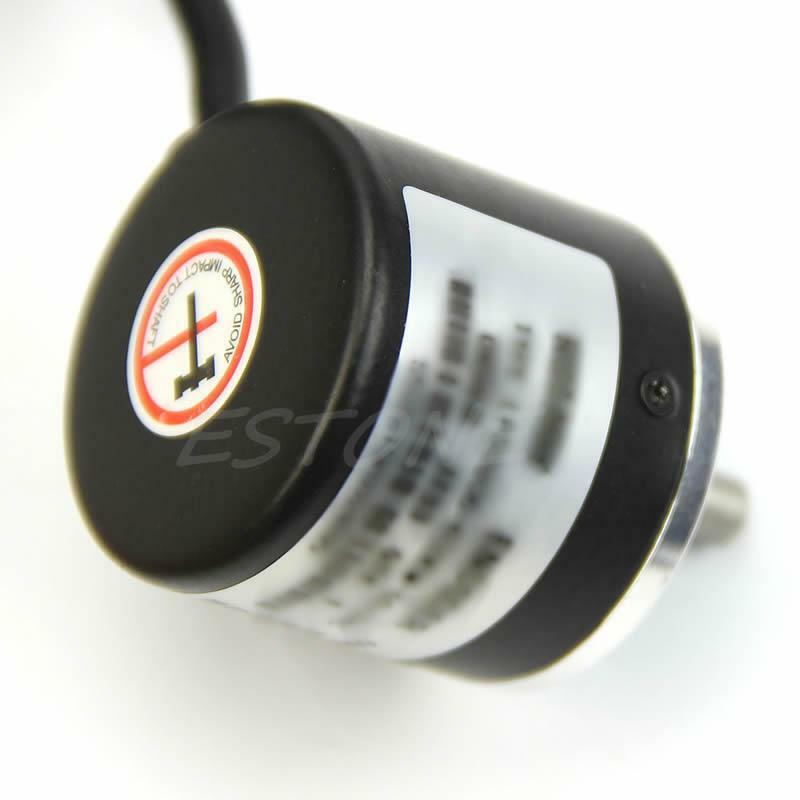 New Encoder 600 P / R 5V-24V Incremental Rotary AB 2 Phase 6mm Shaft + Coupling