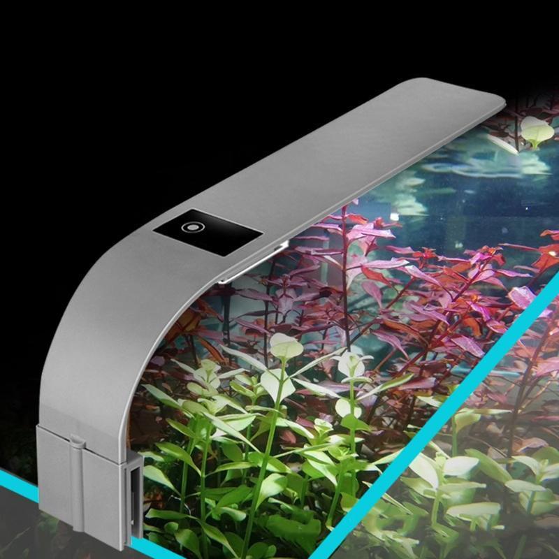 15W Aquarium LED Lighting Fish Tank Light Aquatic Plant Lighting Clip-on Lamp