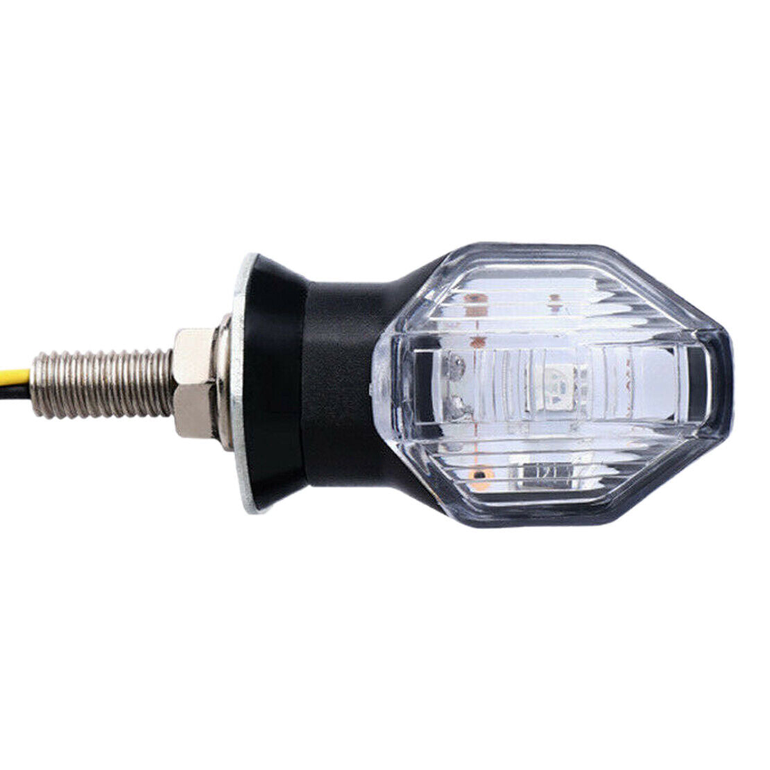 2xMini LED Motorcycle Turn Signal Light Blinker Indicator Fit For Suzuki Yamaha