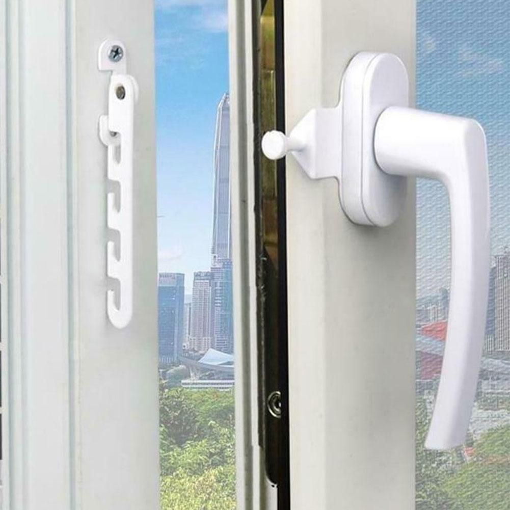 Adjustable Casement Wind Brace Sash Lock Position Stopper Window Limiter Latch