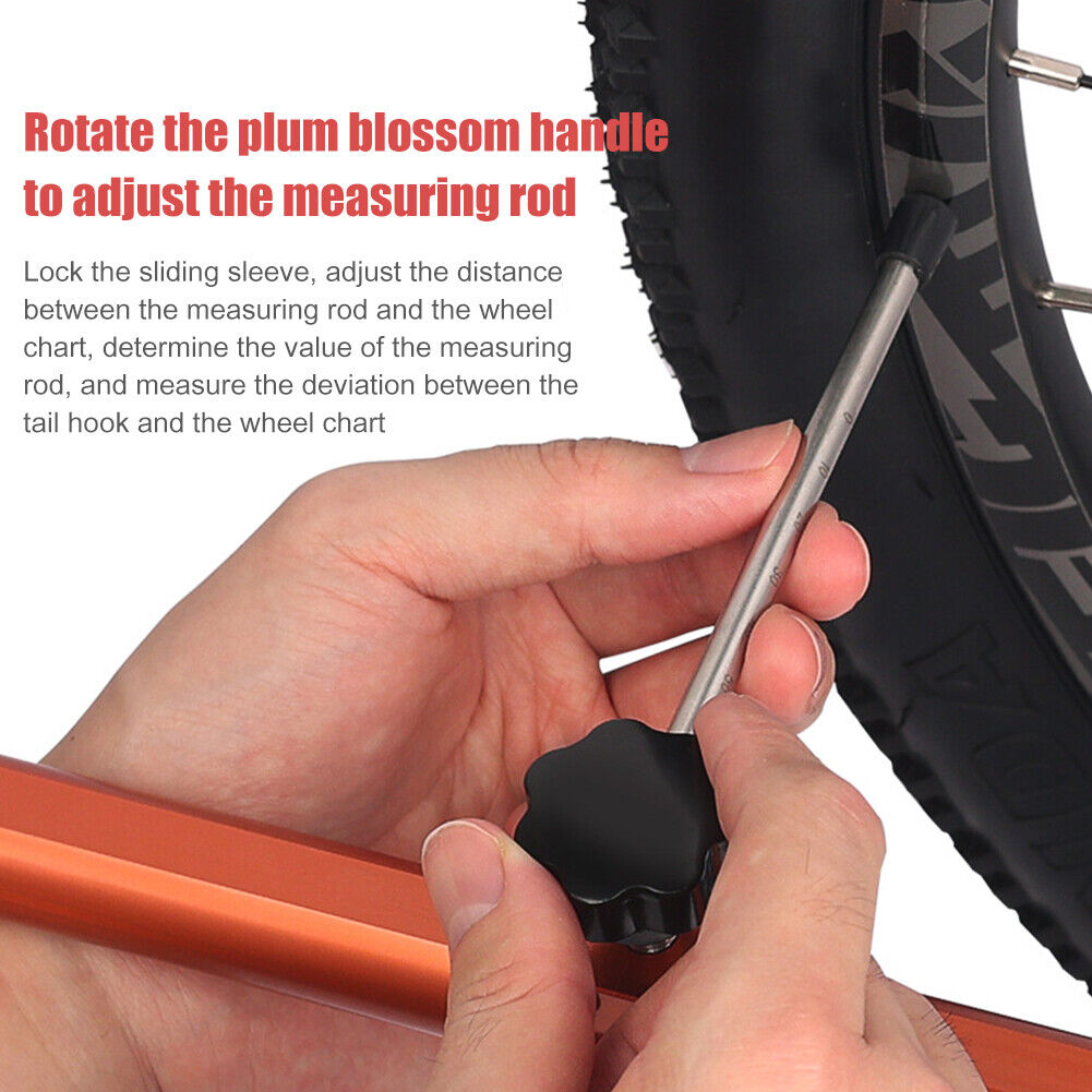 Lebycle Bicycle Derailleur Hanger Rotatable Bike Tail Hook Aligner Tools
