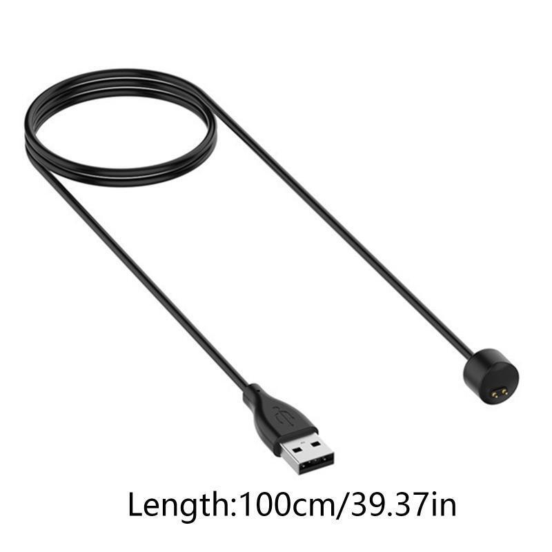 1m Magnetic Charging Cable USB Charger Holder Stand for Mi Band 7 Smart Bracelet