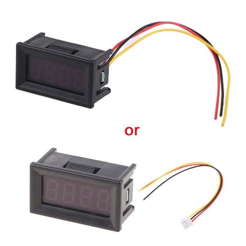 Digital Voltage Tester Mini DC Voltmeter Volt Monitor Tester DC 0-99.99V (100V)