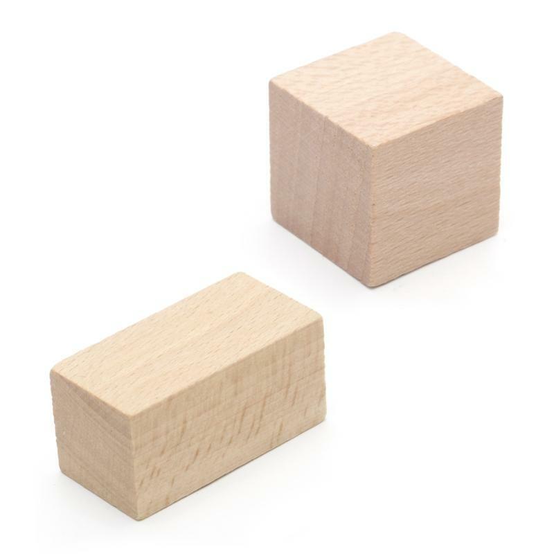 Wooden Geometric Solids 3-D Shapes Montessori Learning Resources for School Home