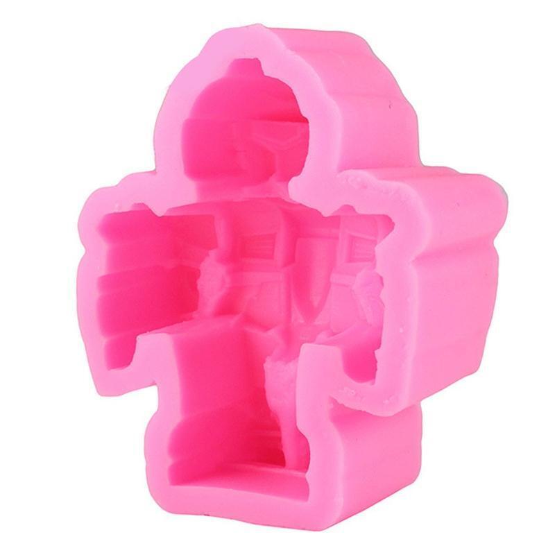DIY Robot Shape Baking Mold Birthday Cookie Tools Cake Decorating Tools