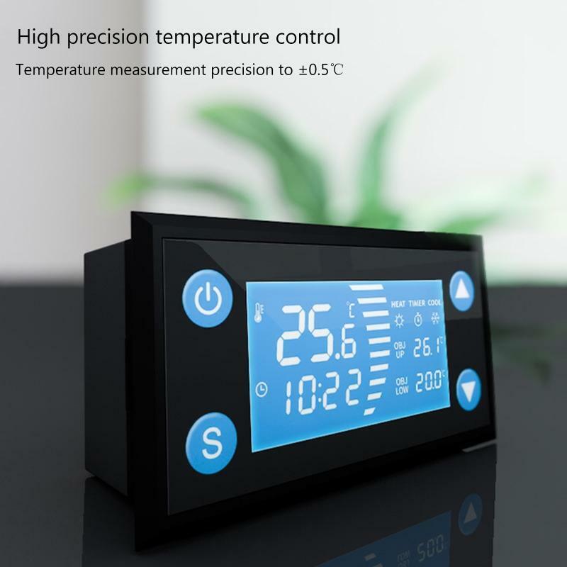 110-220V Smart Temperature Controller w Timer for Incubator Aquarium Thermostat
