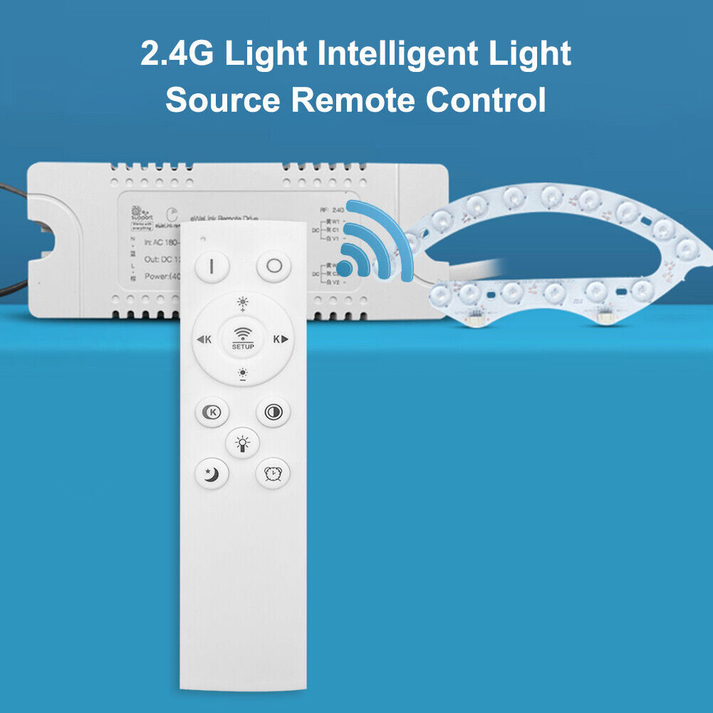 2.4GHz EWelink Intelligent Remote Control for LED Module Light Source White