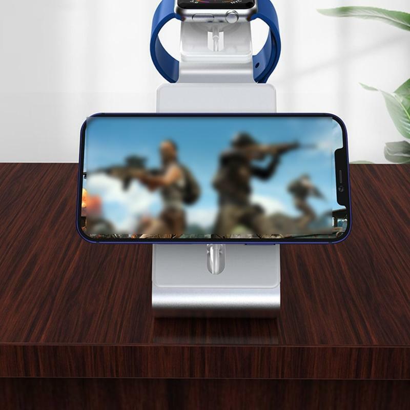 2 in 1 Non-slip Fast Wireless Charging Station  for 12 Series Lazy Bracket