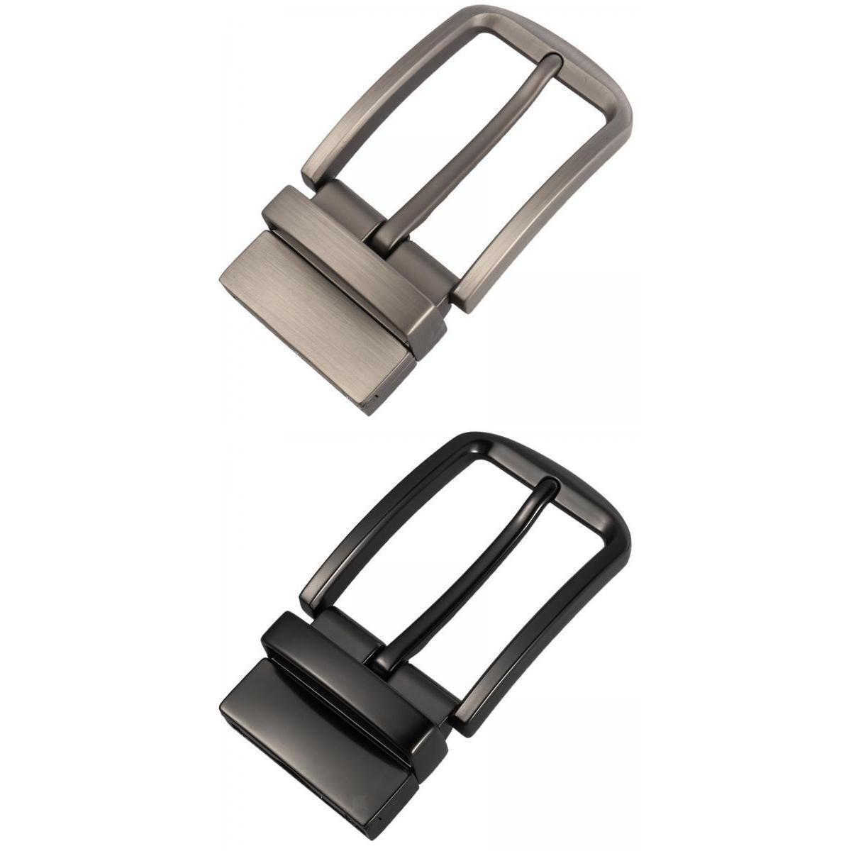 2x Mens Alloy Belt Buckle Luxury Rectangle Pin Belt Buckle Replacement