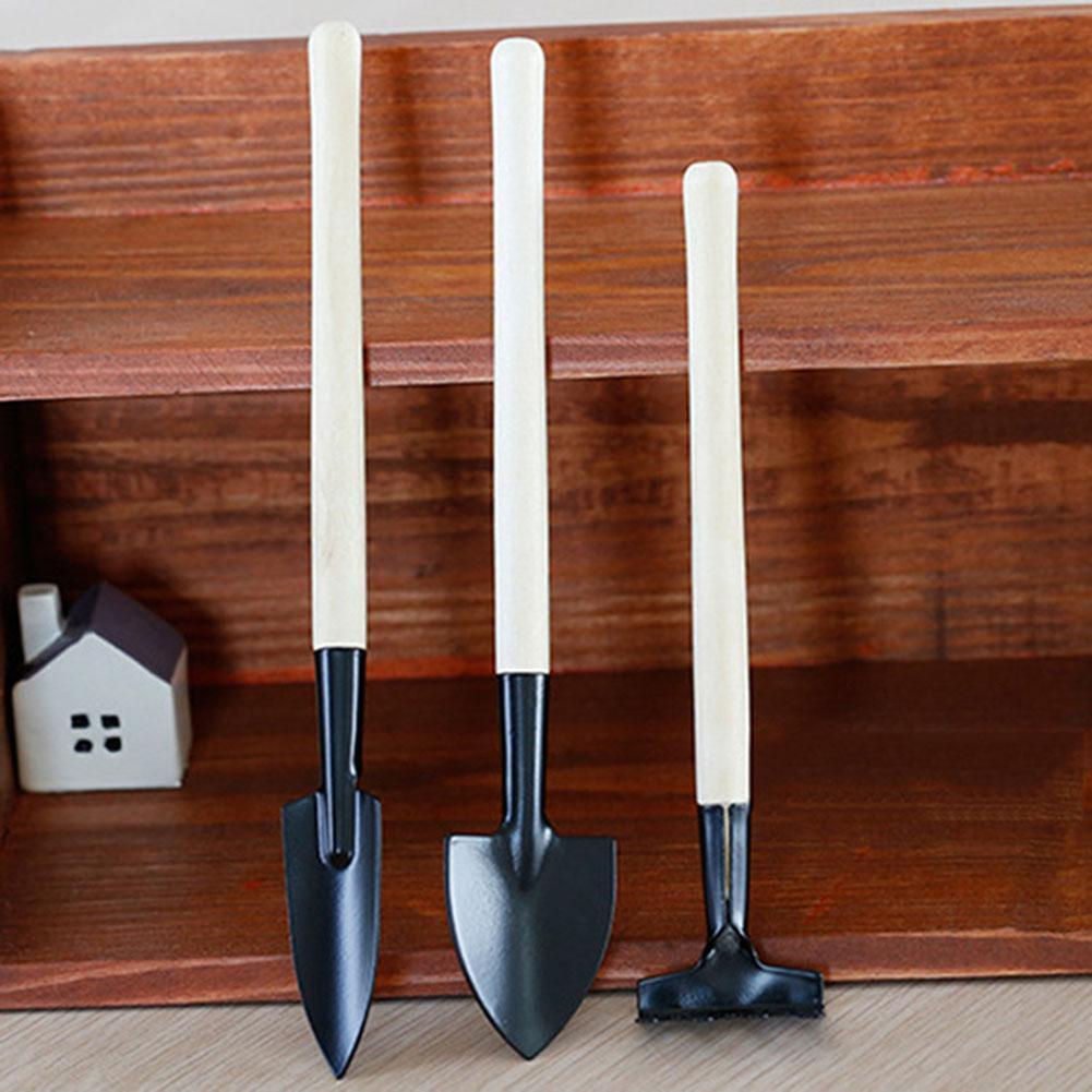 3pcs/set Gardening Tools Mini Shovel Harrow Spade for Potted Plant Flowers